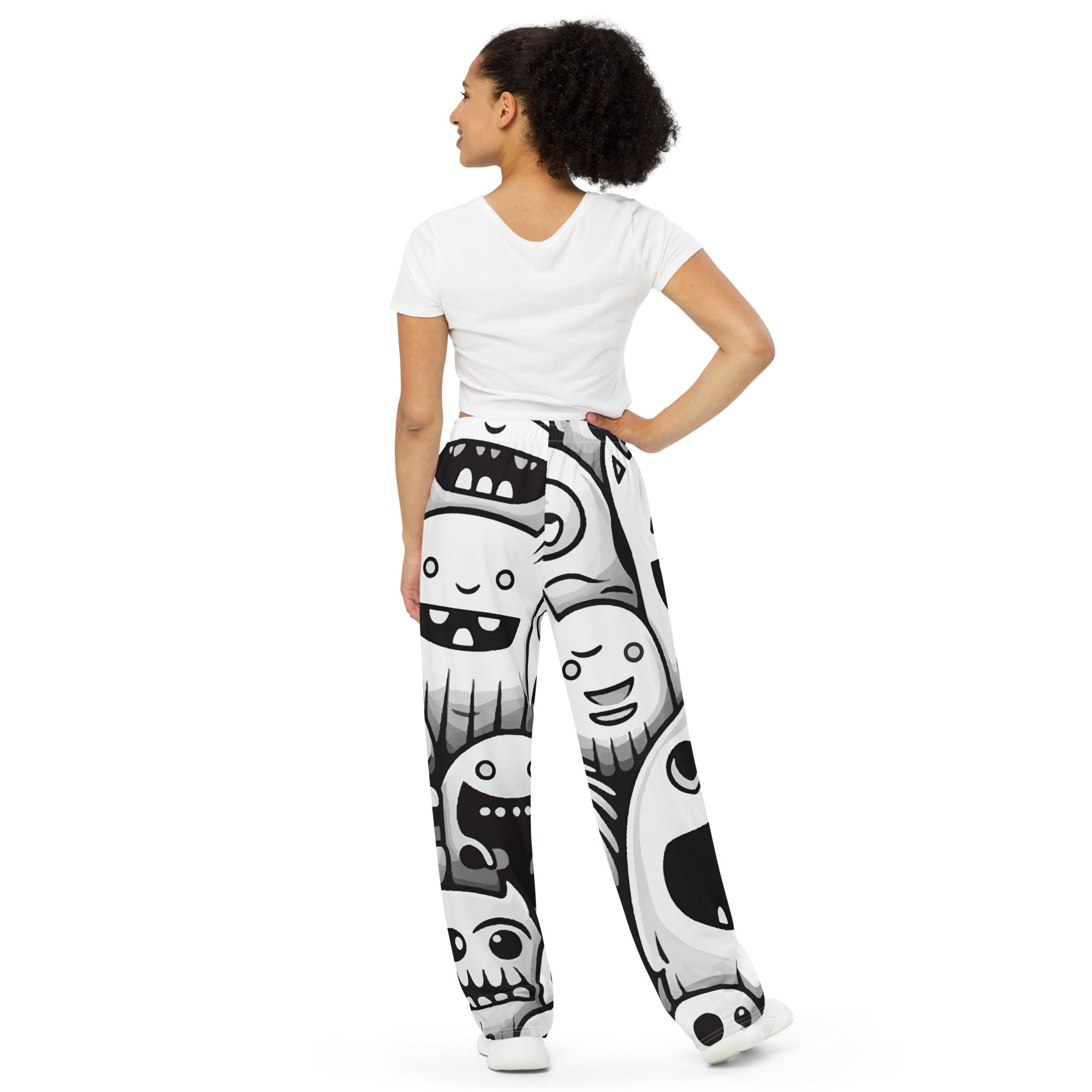 BW Gugus All-over print unisex wide-leg pants