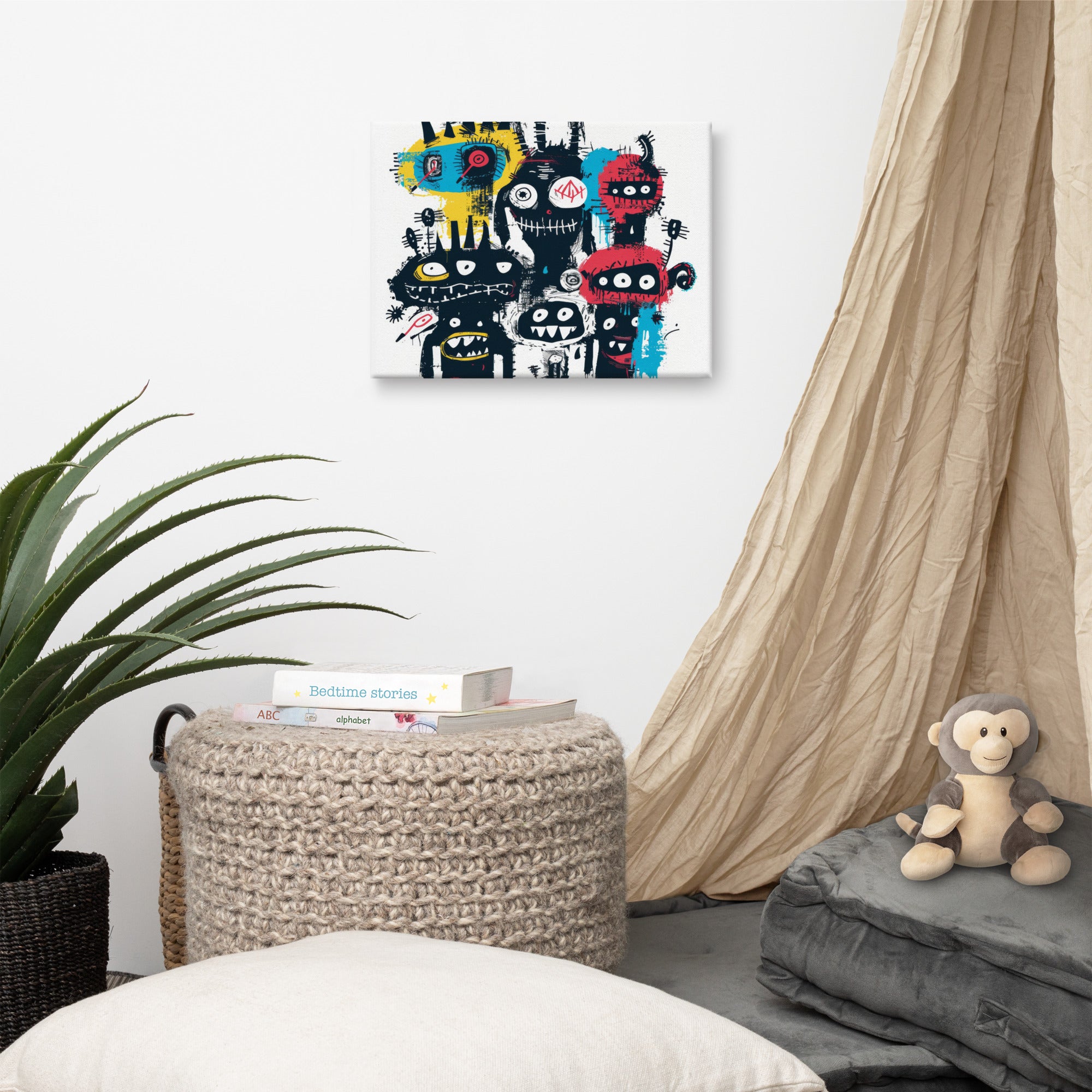 Kaleidomonsters Canvas