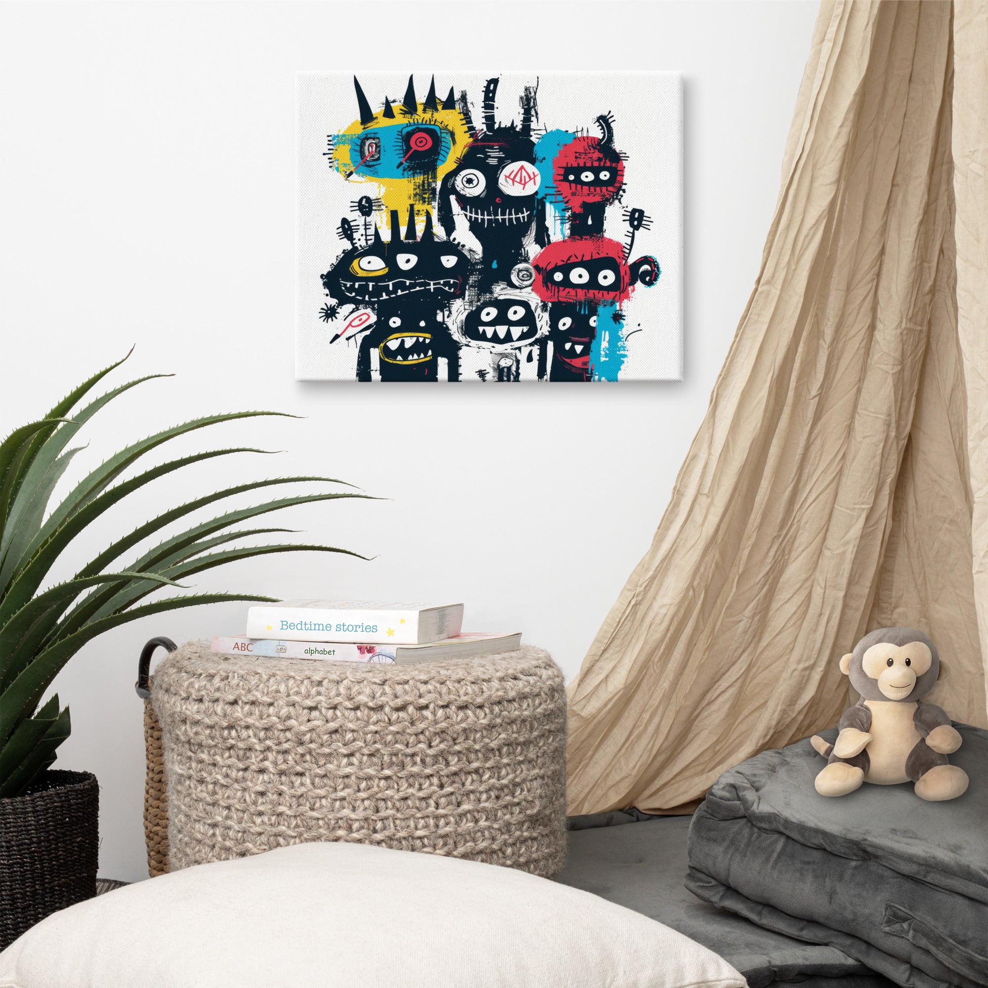 Kaleidomonsters Canvas