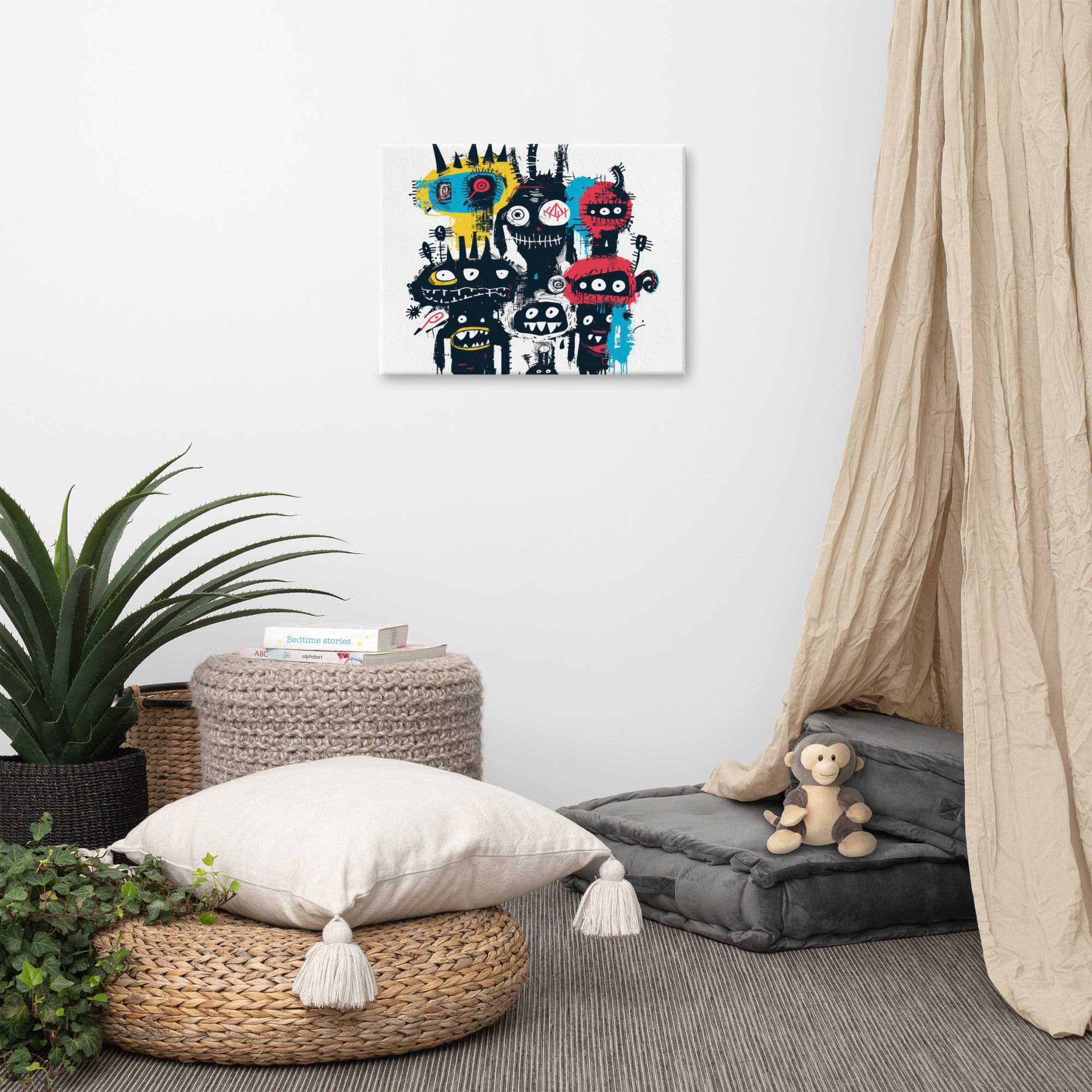 Kaleidomonsters Canvas