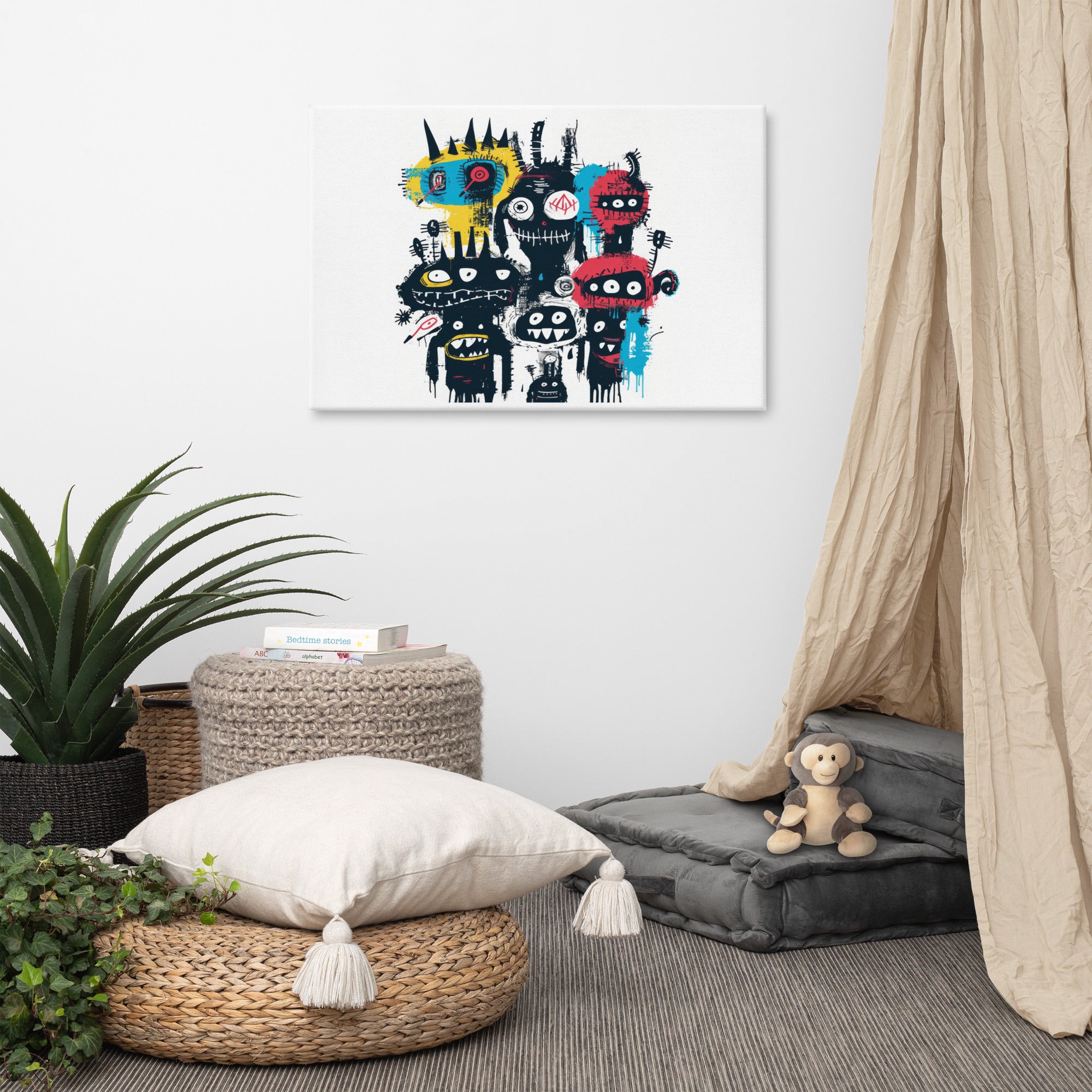 Kaleidomonsters Canvas