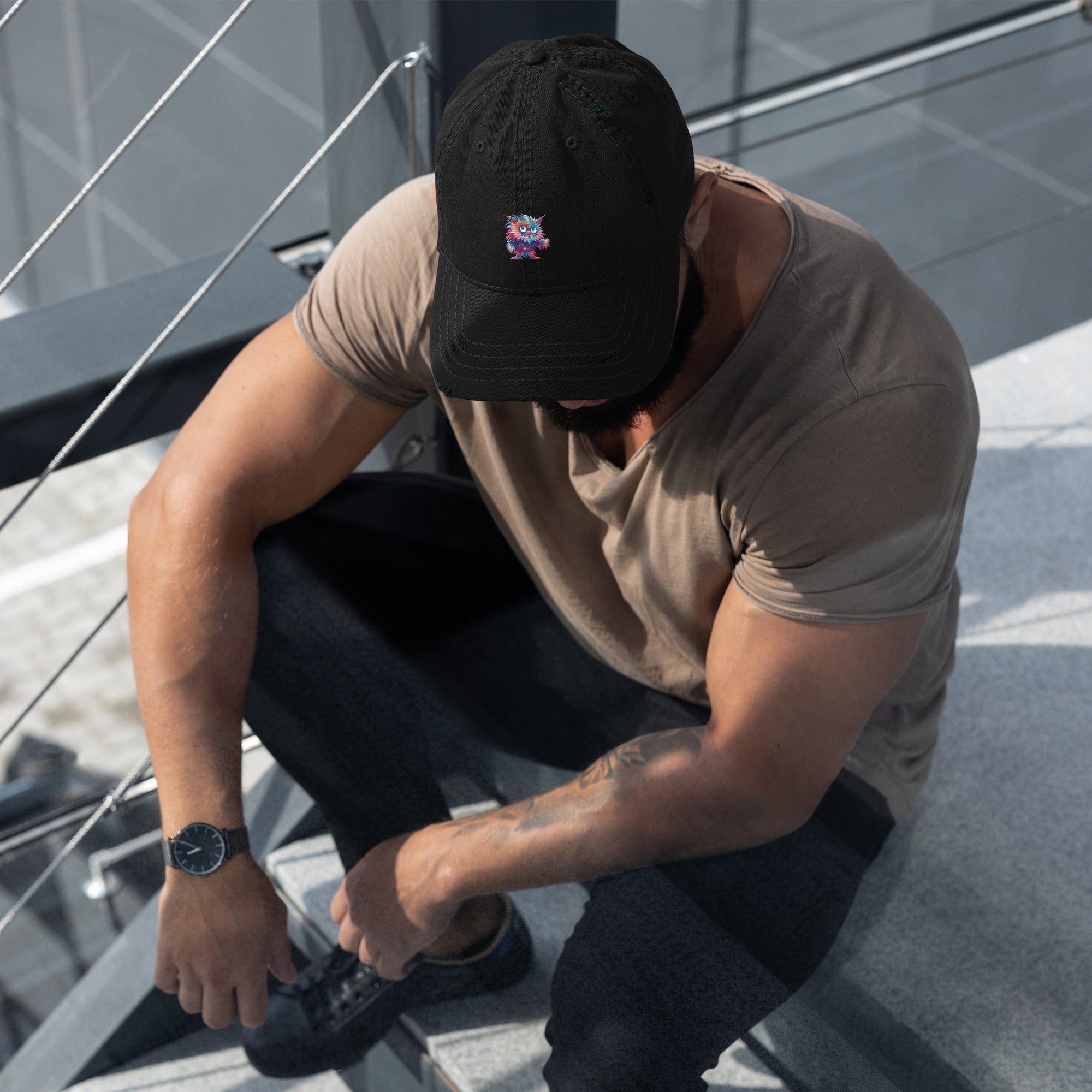 Twinky Distressed Dad Hat