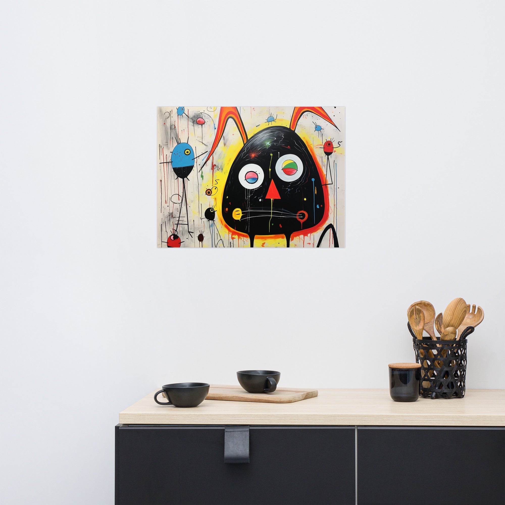 Cute Monsters Poster