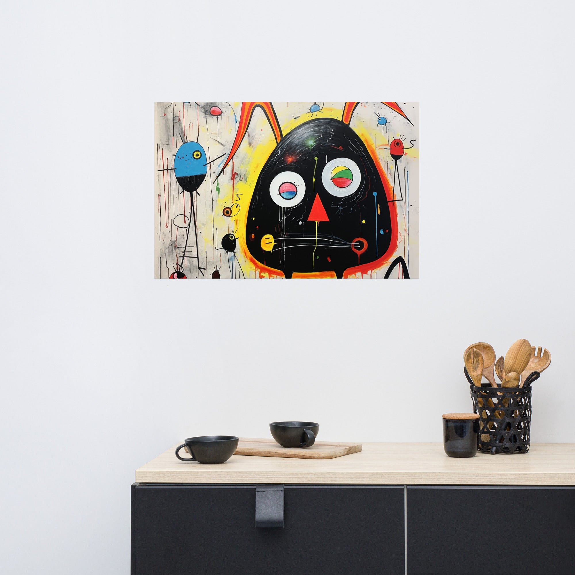 Cute Monsters Poster