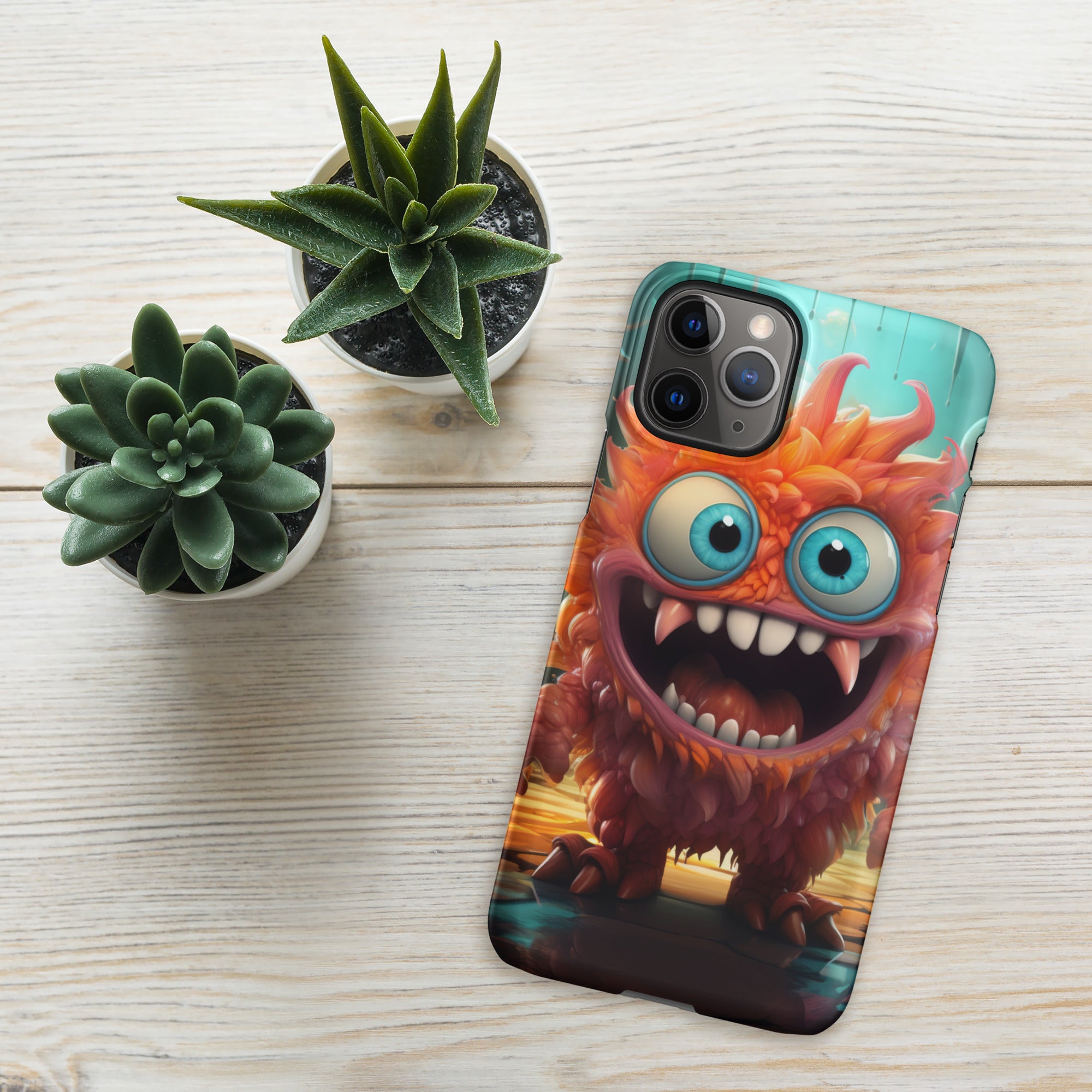 Cute Monster Snap case for iPhone®