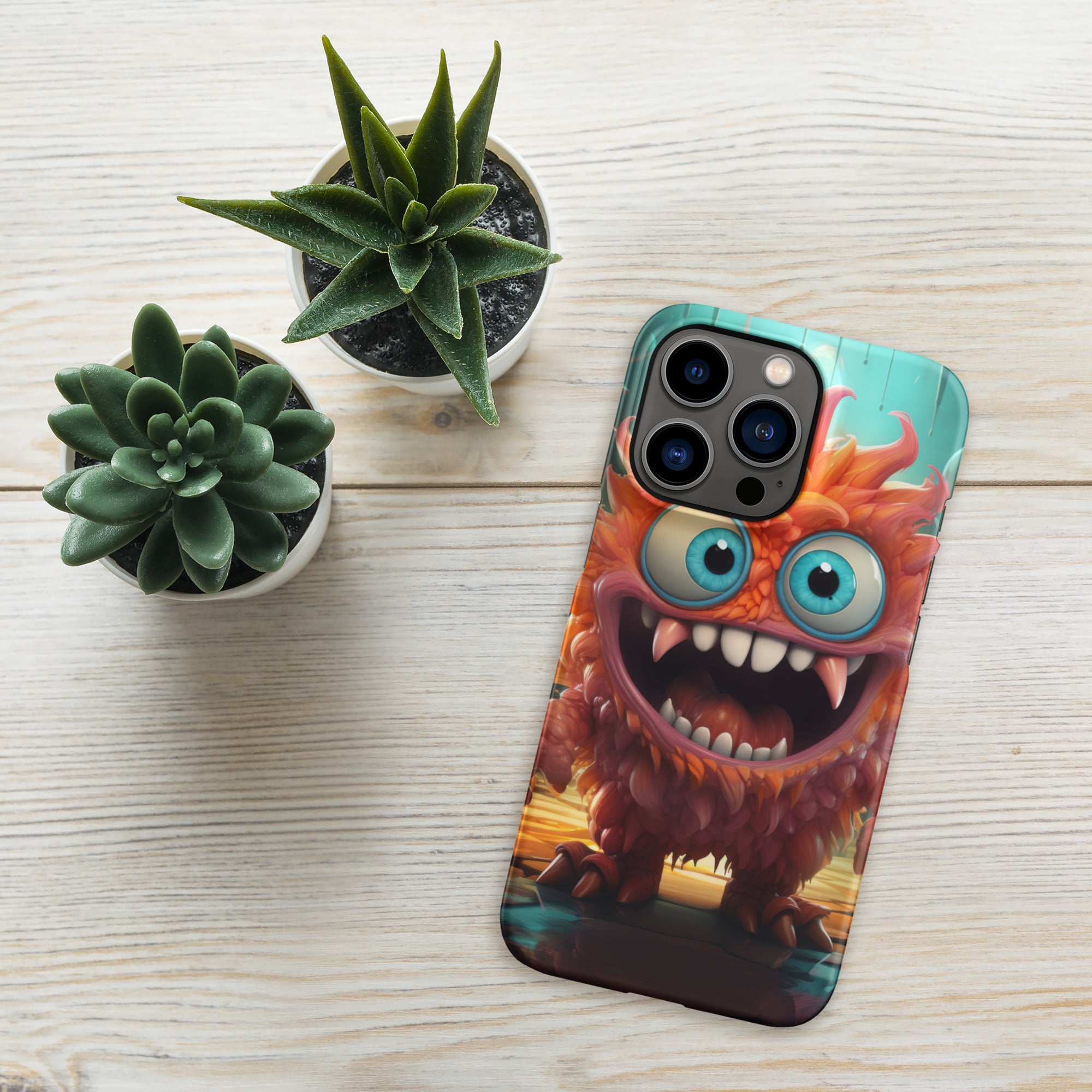 Cute Monster Snap case for iPhone®