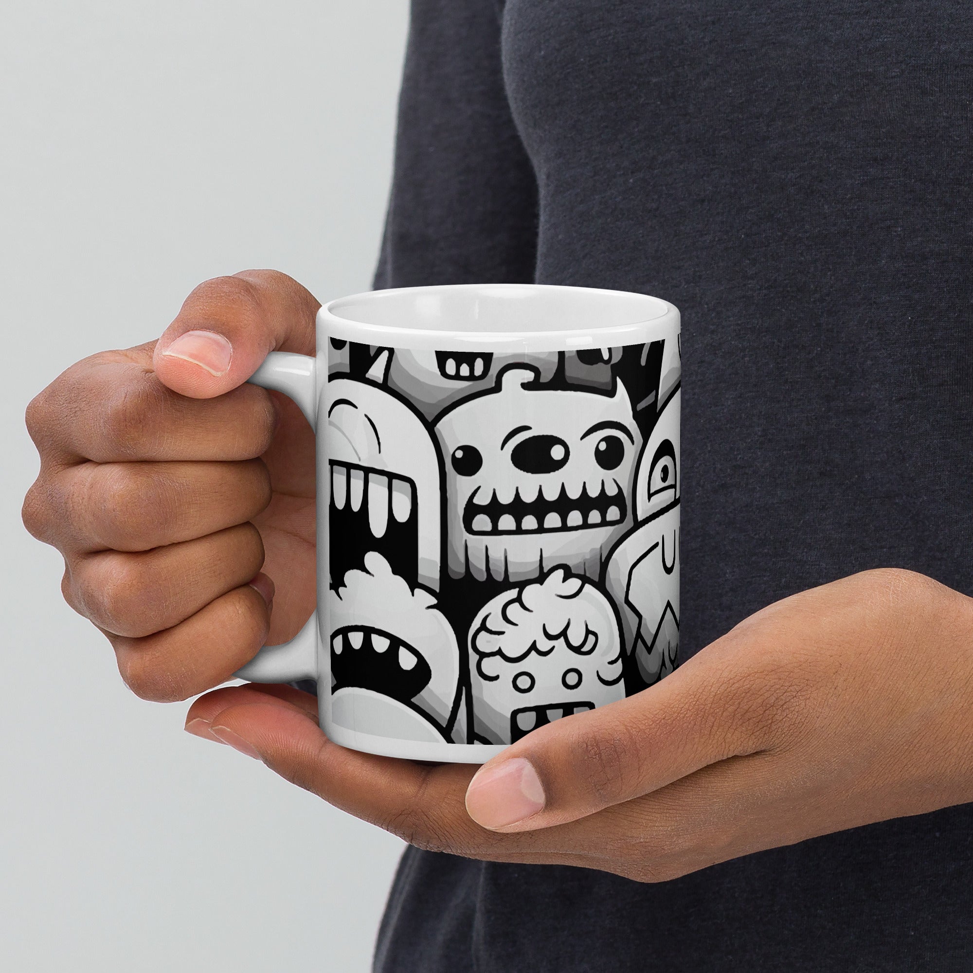 Premium White glossy mug