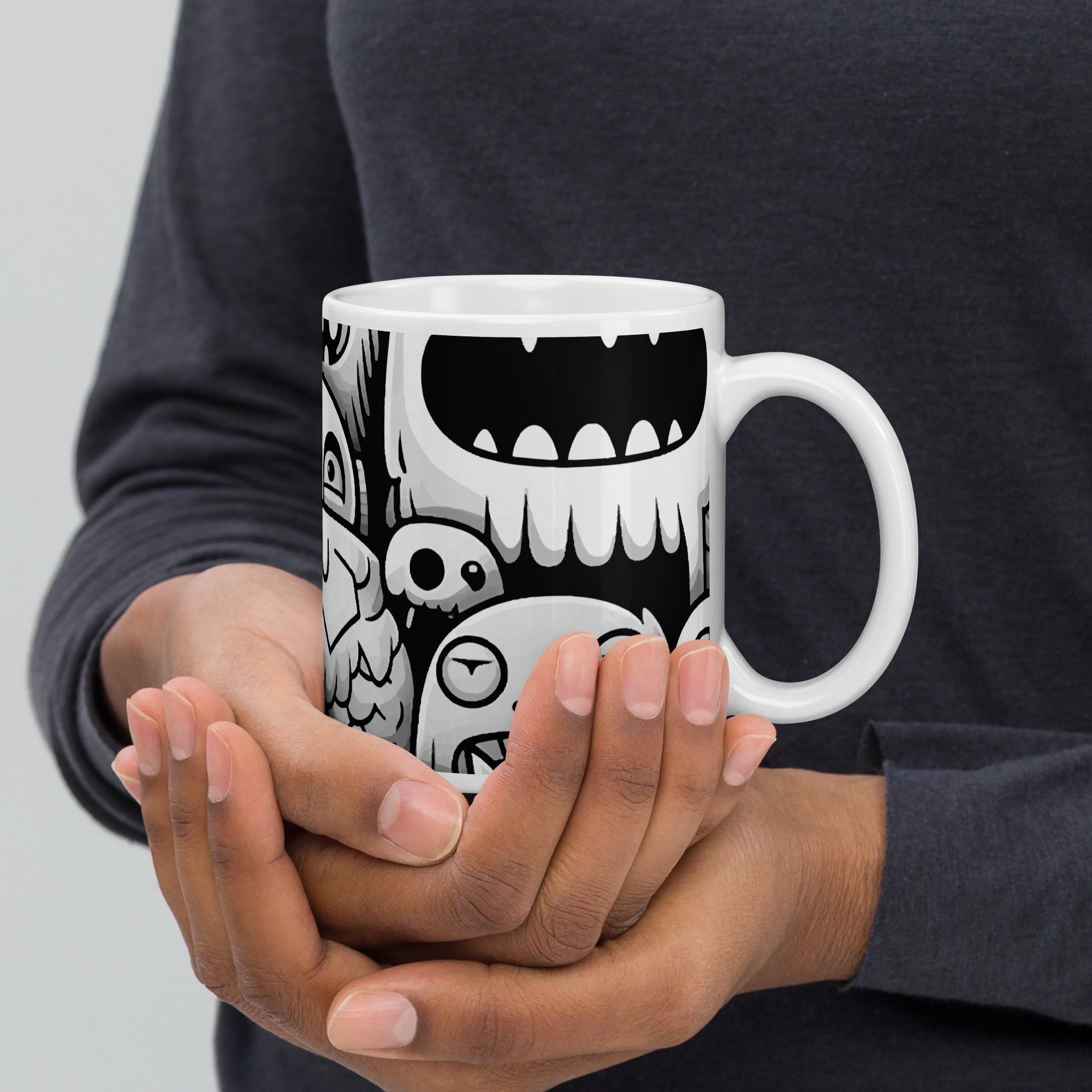 Premium White glossy mug