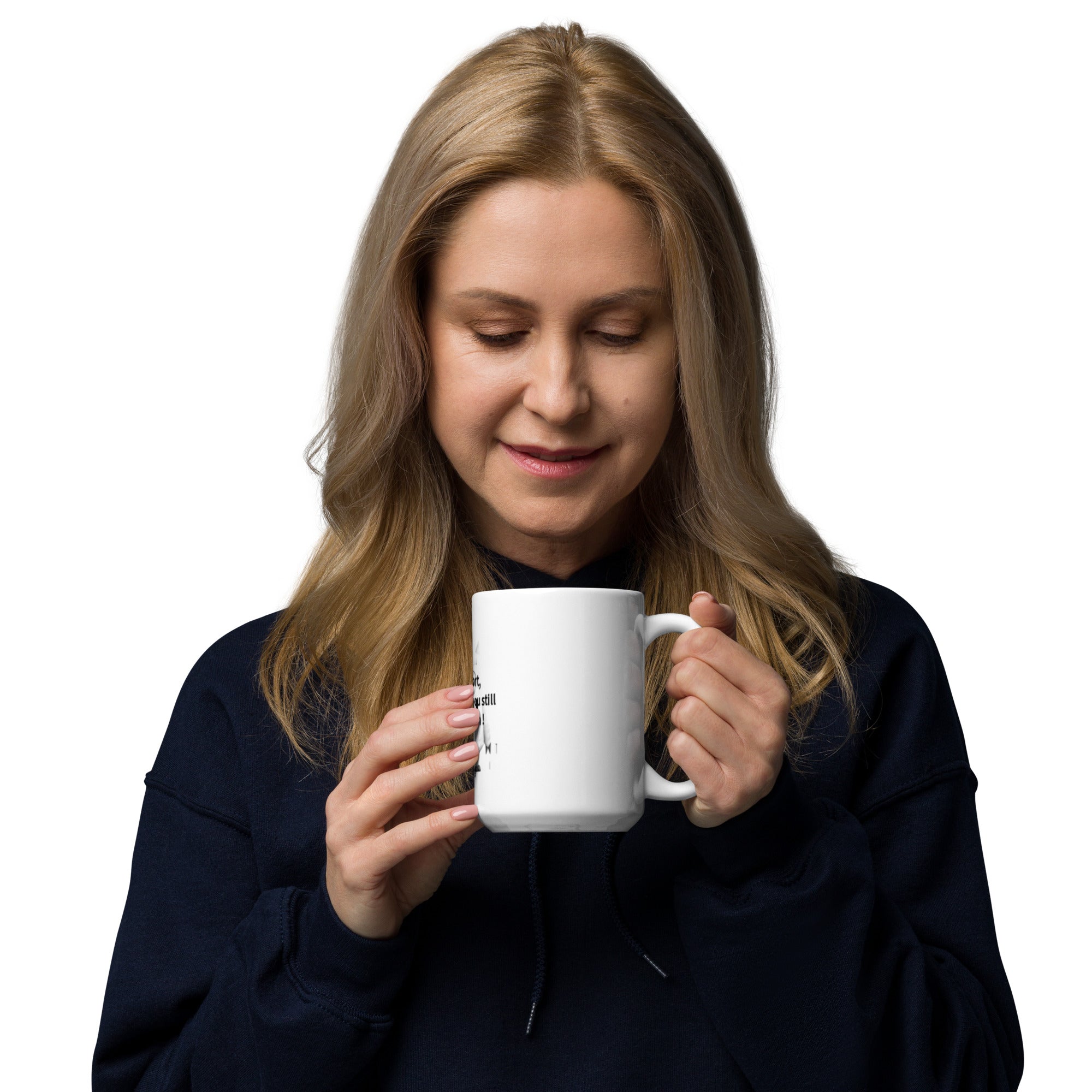 White glossy mug - KONA Collection
