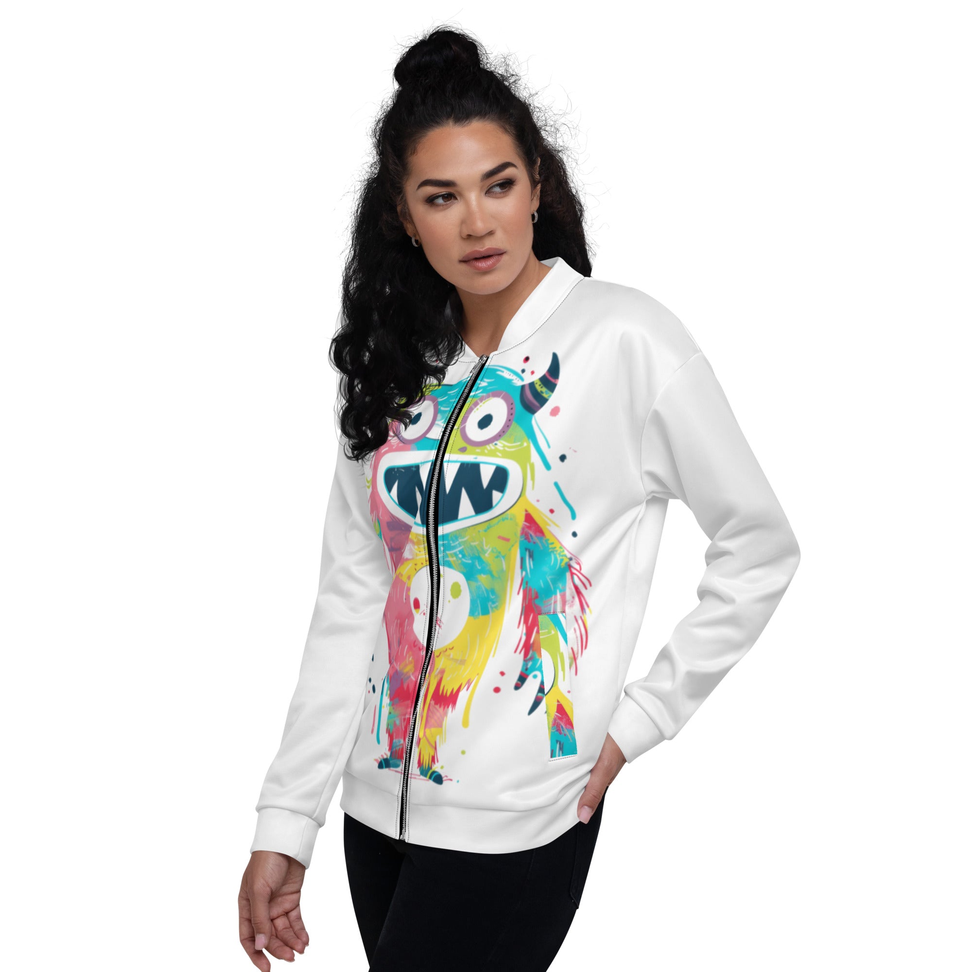 Blush Unisex Bomber Jacket