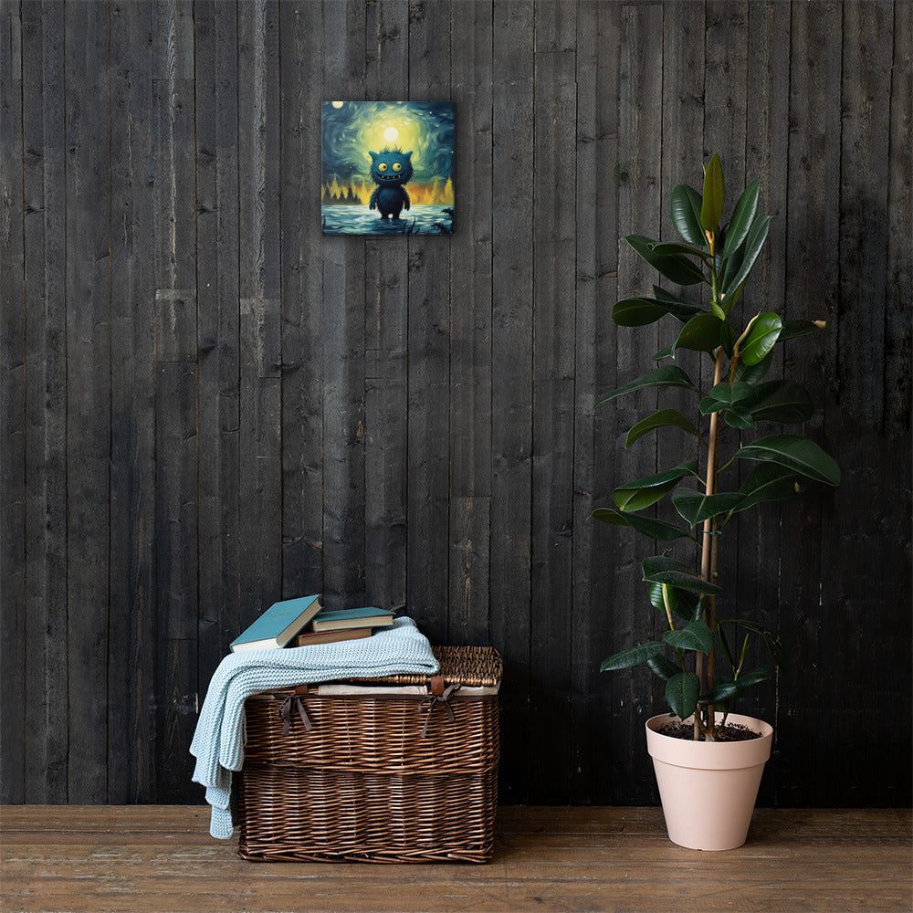 Premium Cute Monsters Canvas