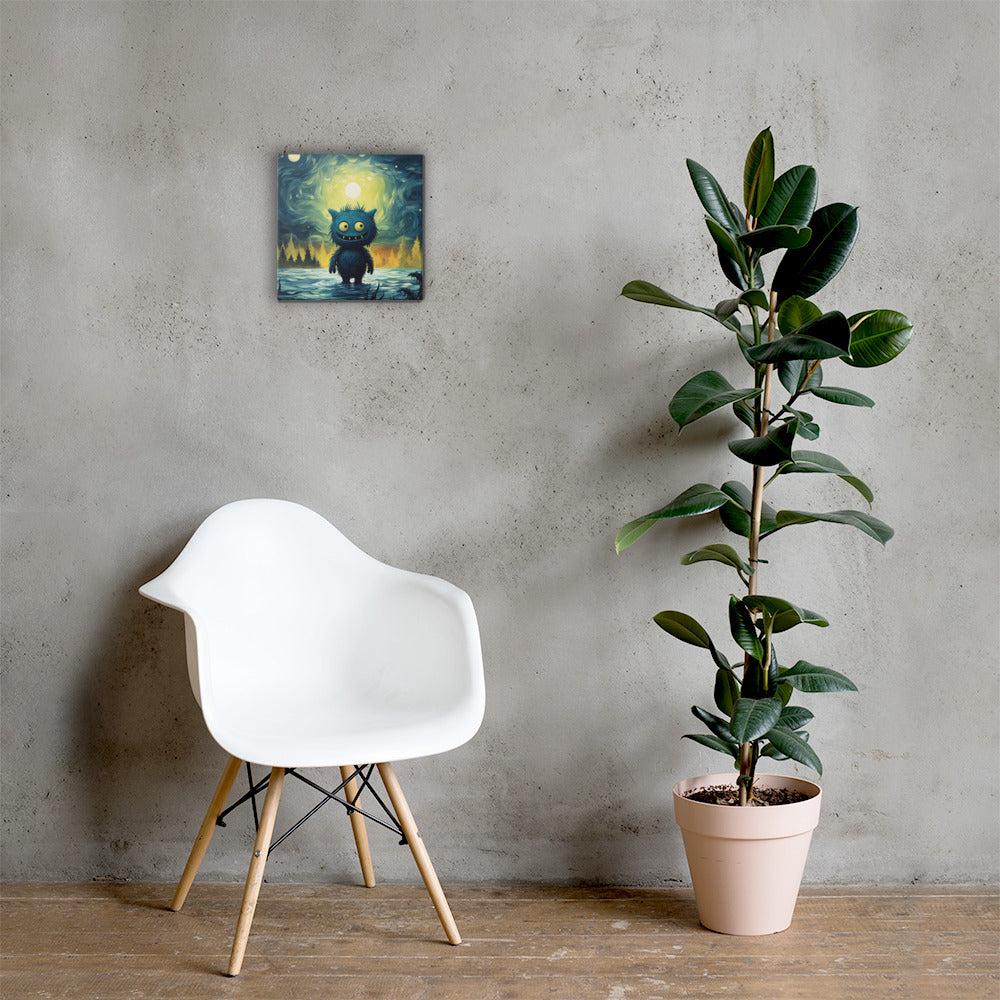 Premium Cute Monsters Canvas