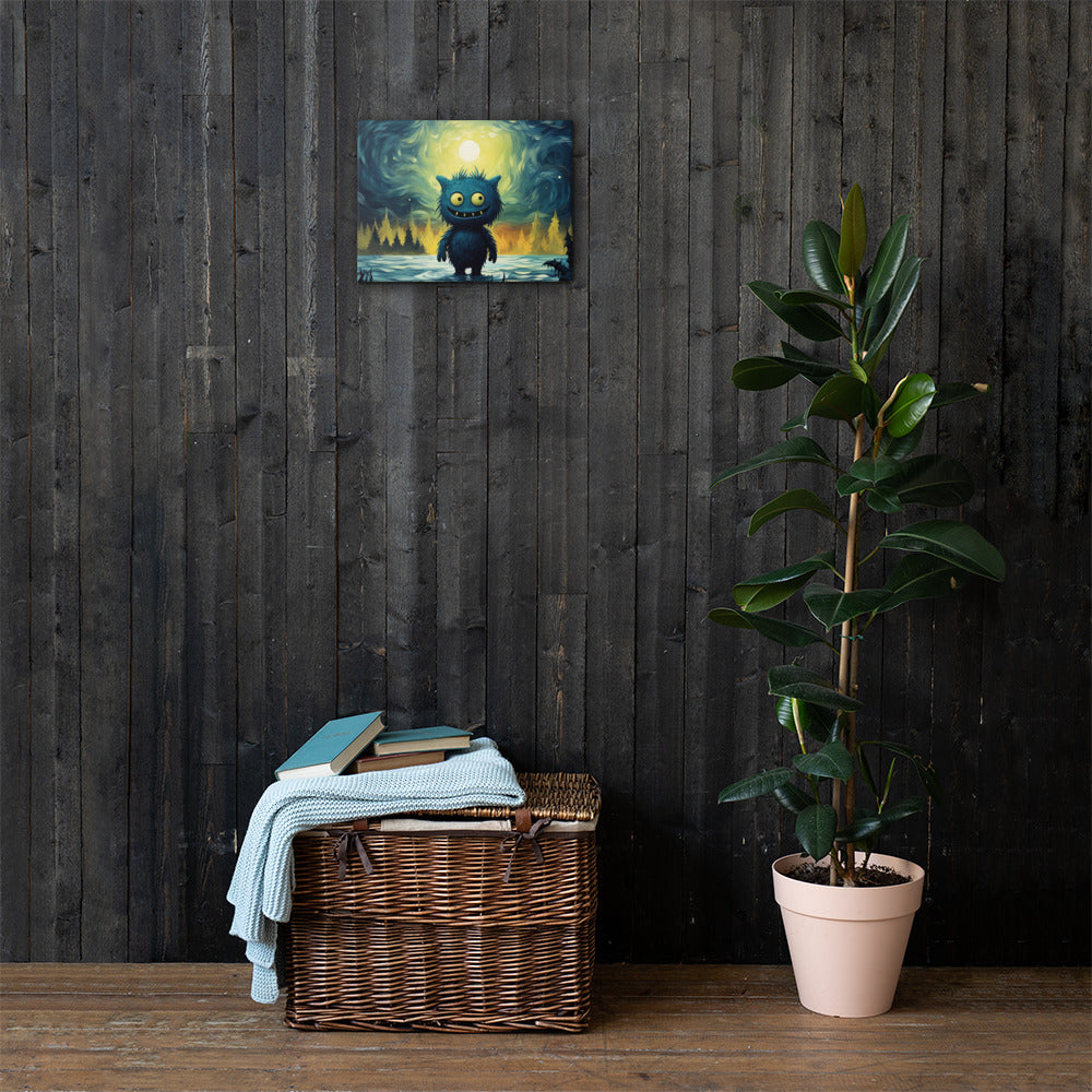 Premium Cute Monsters Canvas