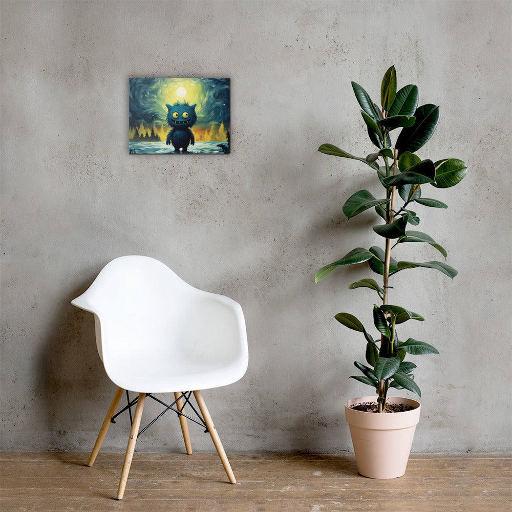 Premium Cute Monsters Canvas