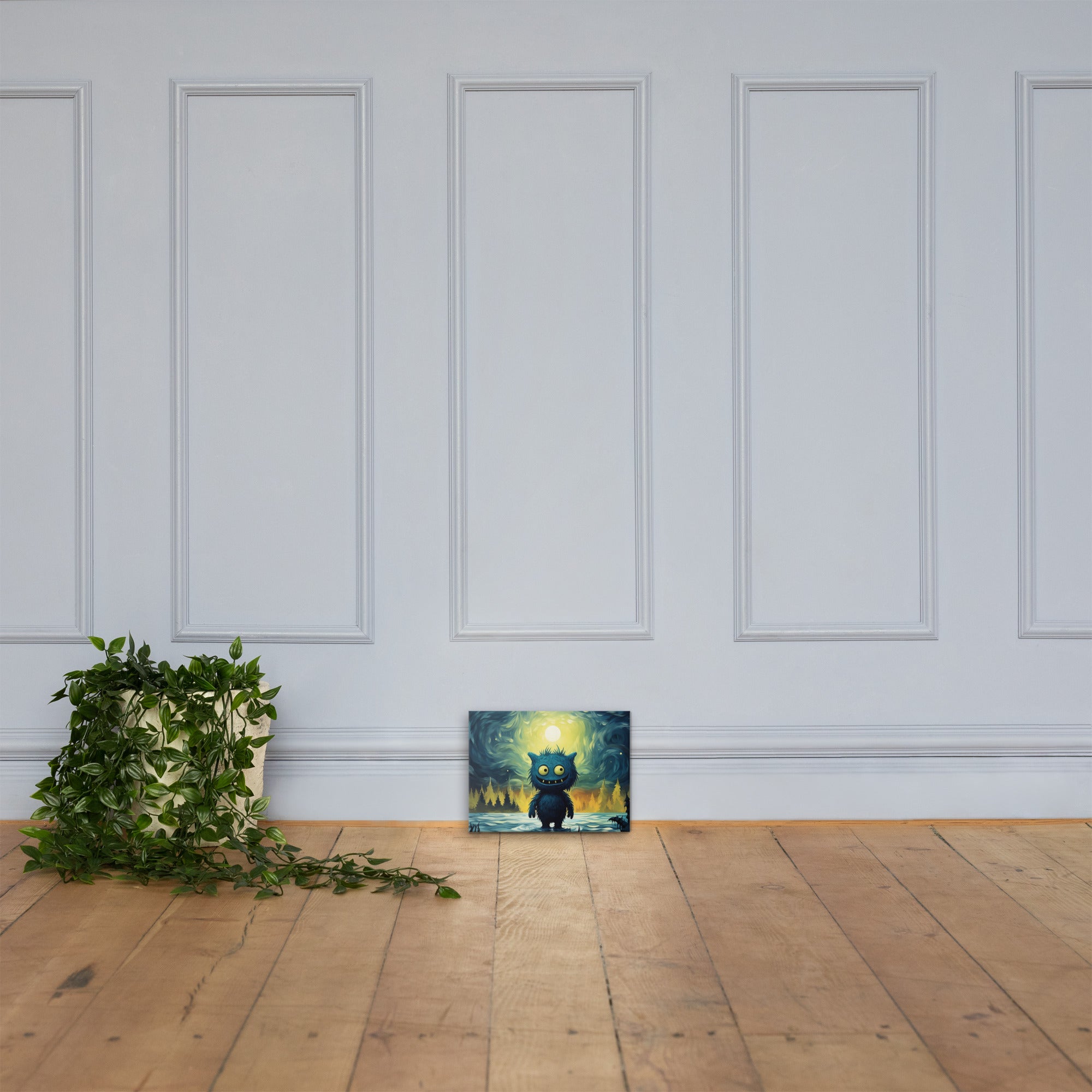 Premium Cute Monsters Canvas