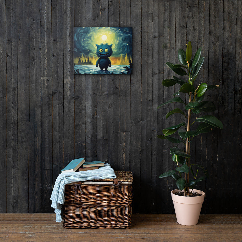 Premium Cute Monsters Canvas