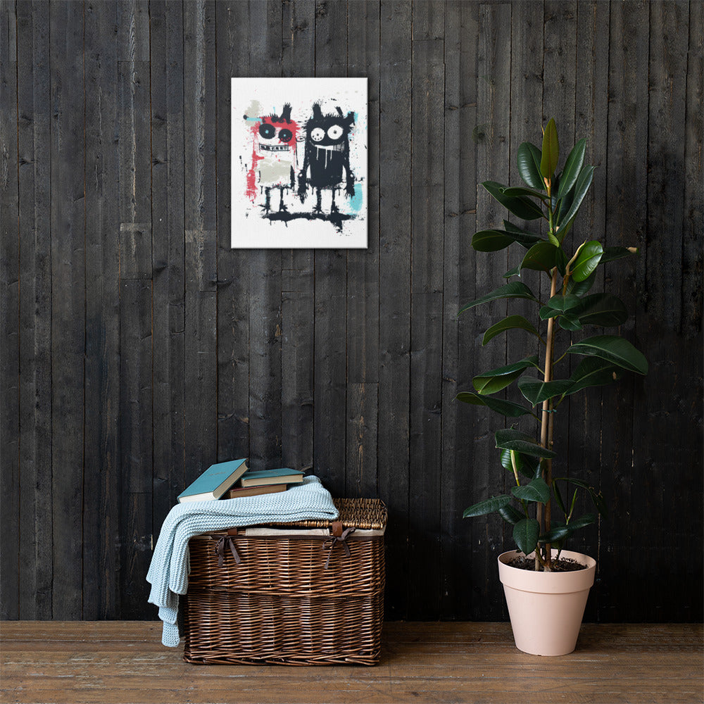 Ink Twins Canvas