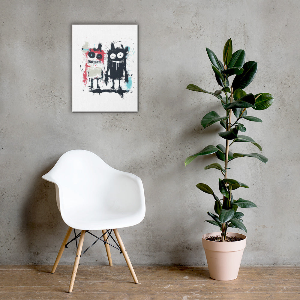 Ink Twins Canvas