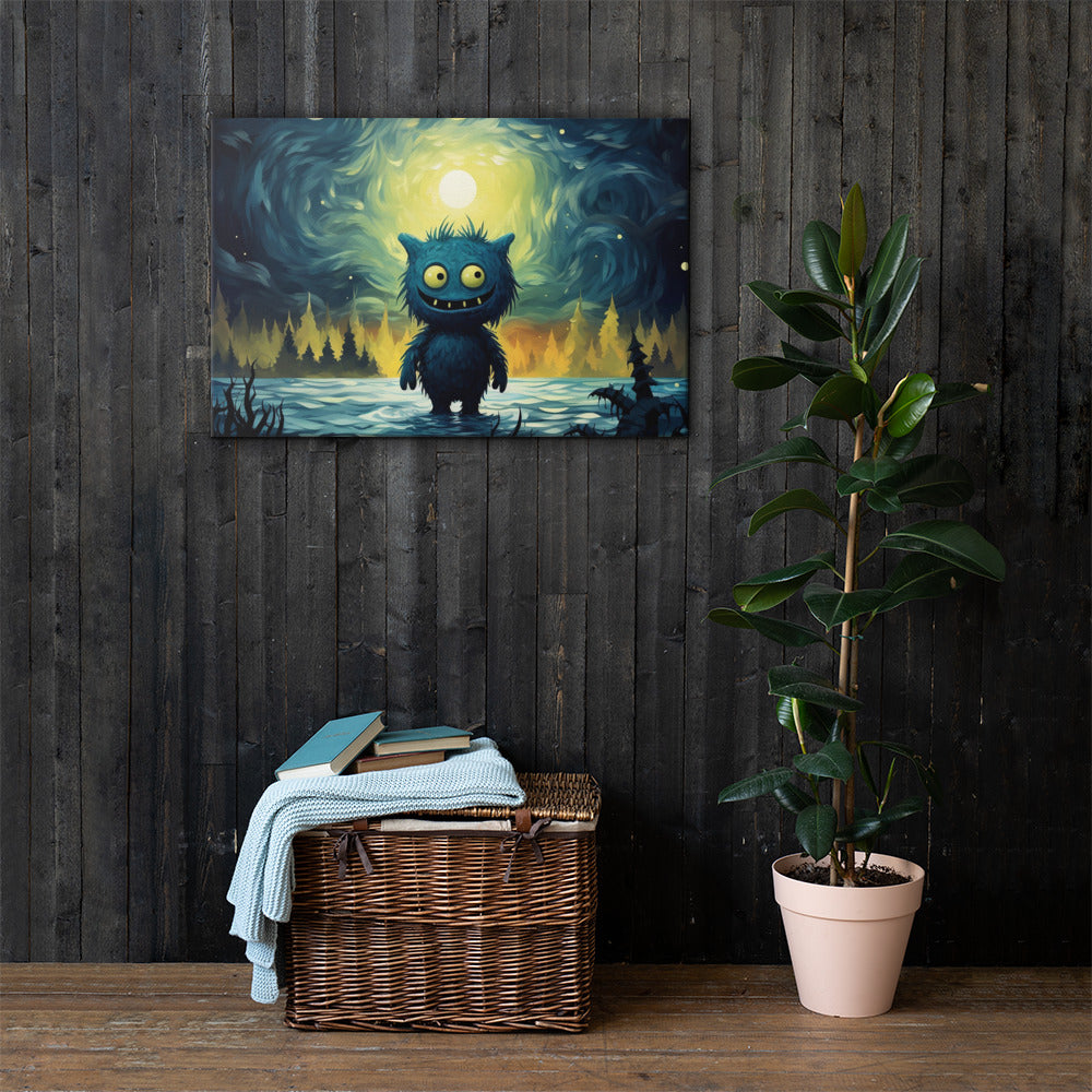 Premium Cute Monsters Canvas