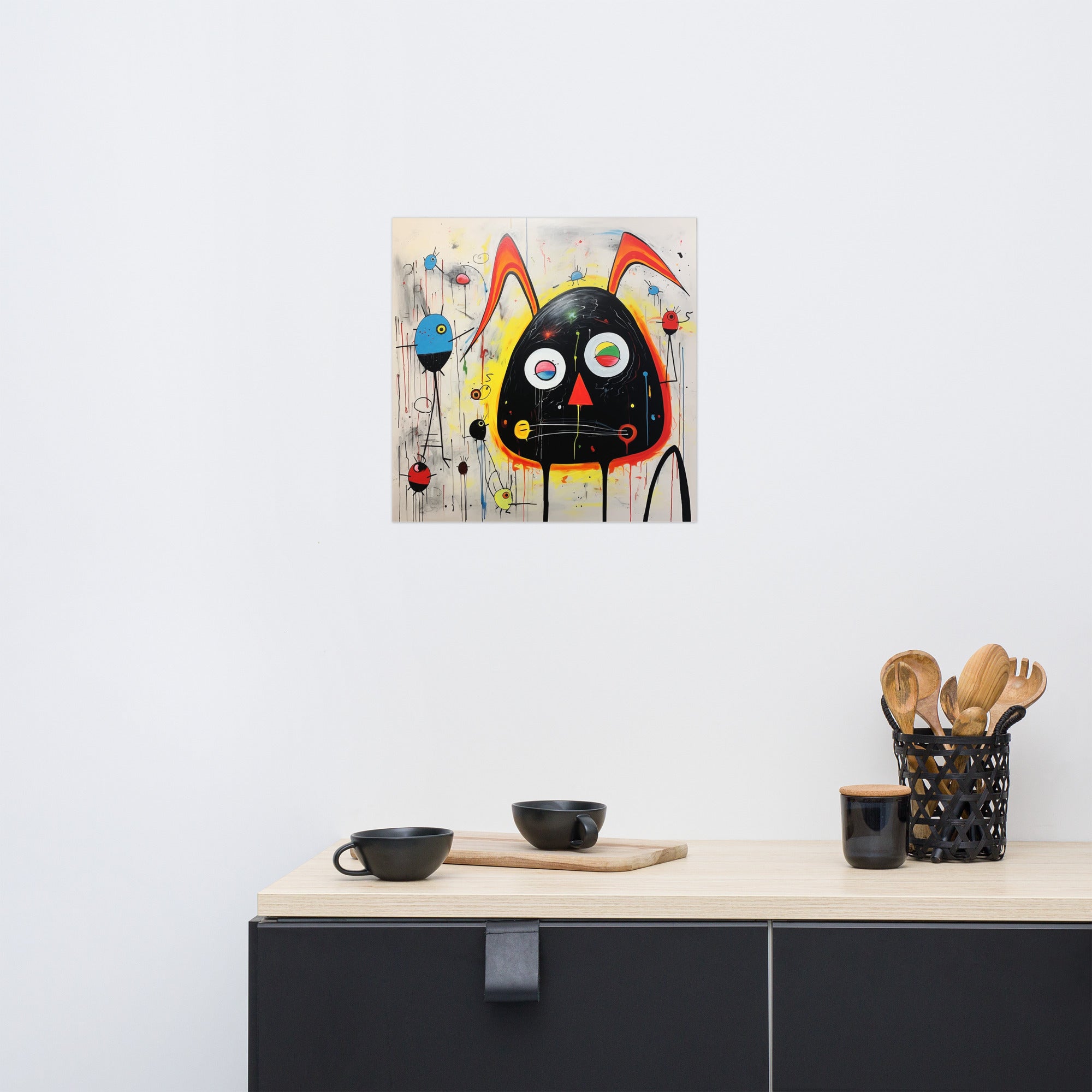 Cute Monsters Poster
