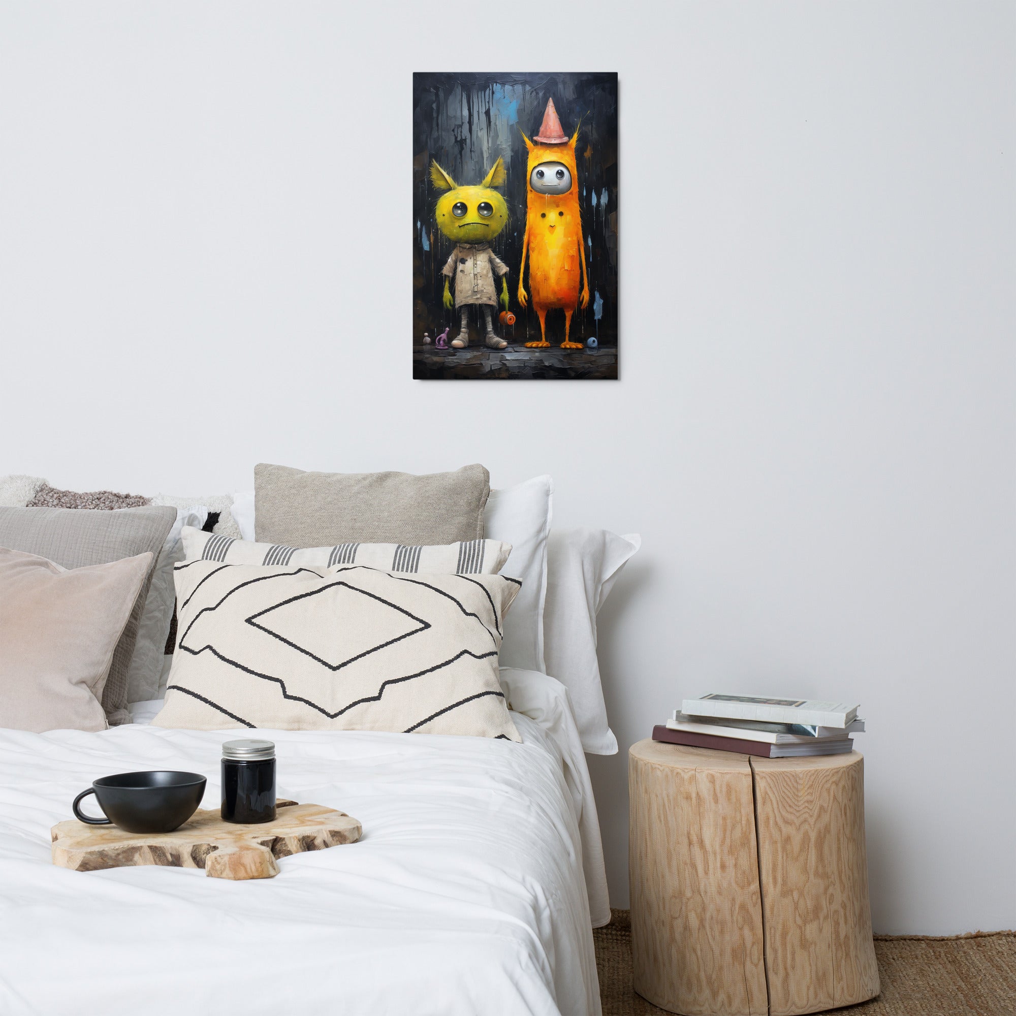 Premium Cute Monsters Metal prints