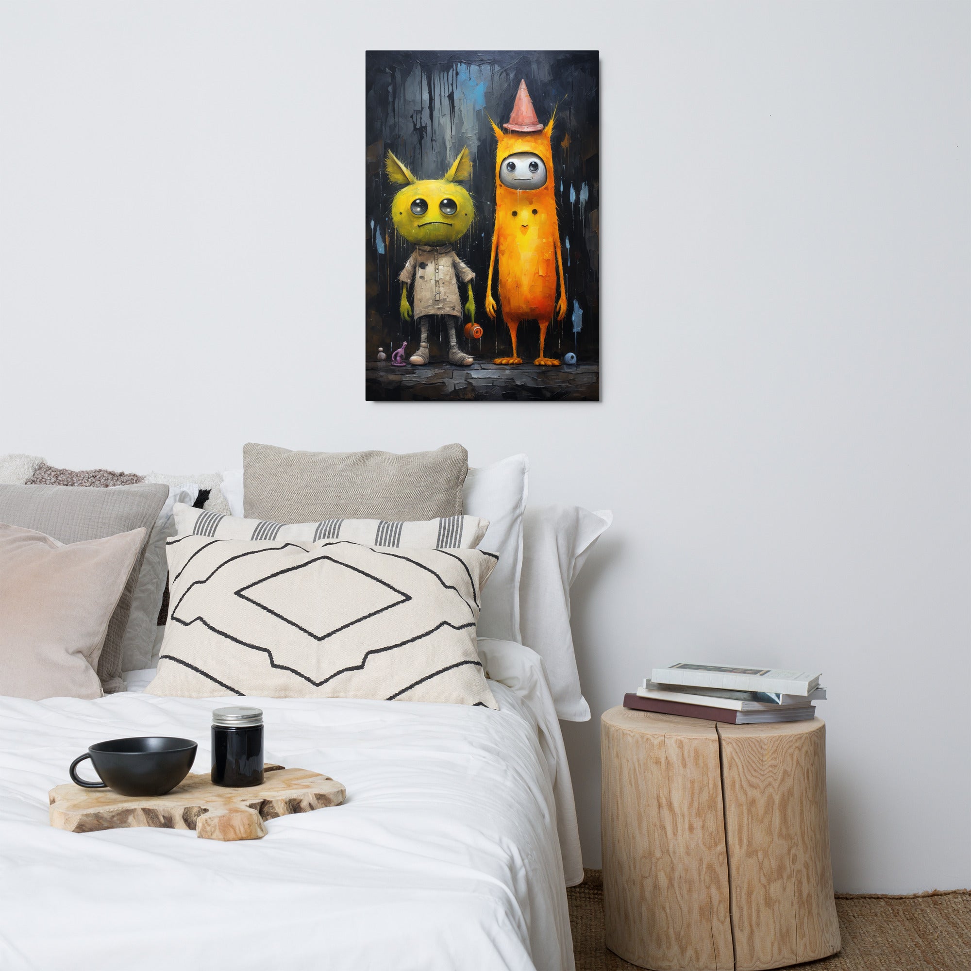 Premium Cute Monsters Metal prints